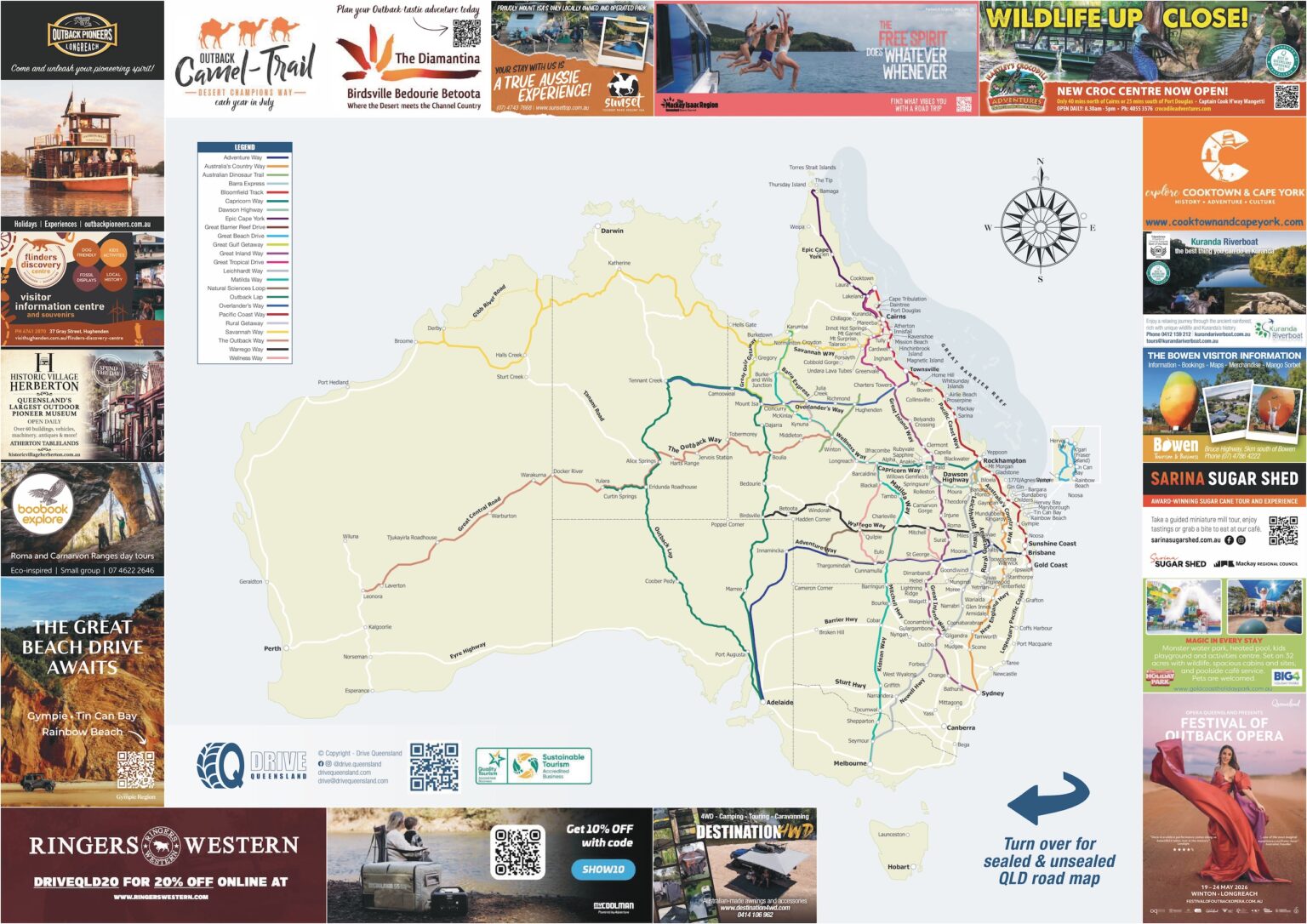 Drive Map - Drive Queensland